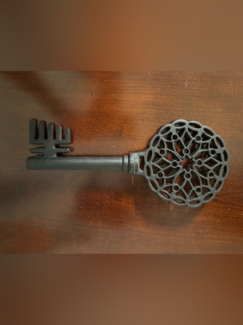 Decorative Black Ornate Accent